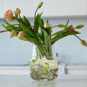 SHIZWU jade pebbles garden-path decor for natural look and durability.