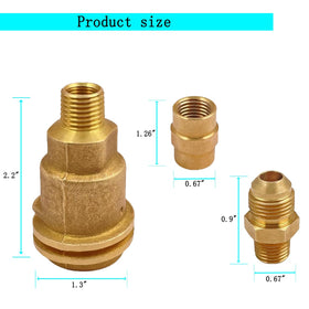 SHJDHX quarter inch NPT female image showing secure connection
