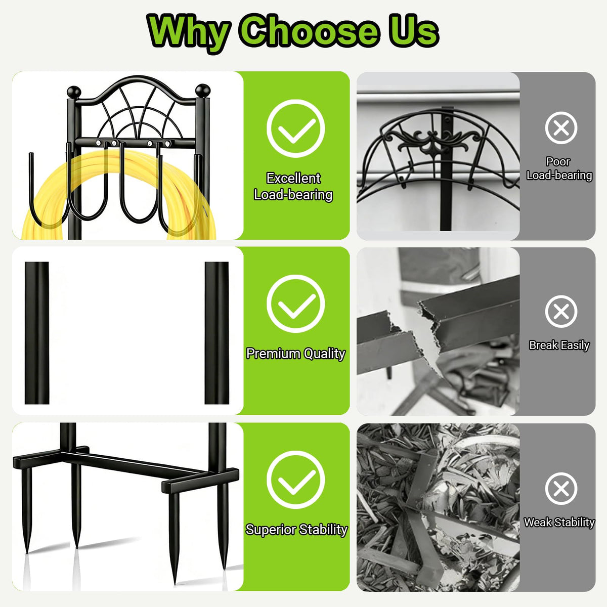 Shomextol powder-coated metal resists rust for year-round outdoor use.