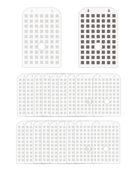 Shootingstar 20-piece glue cards for DFAGIE GS6 showing strong stickiness to trap small insects