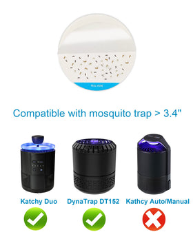 Shootingstar glue boards for Katchy Duo compatibility trap more insects with high-stick surfaces.