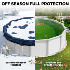 Shop Square cover with heat-sealed seams enhances UV resistance and durability