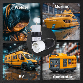Shopcorp clearly labeled devices simplify setup and identification during use.