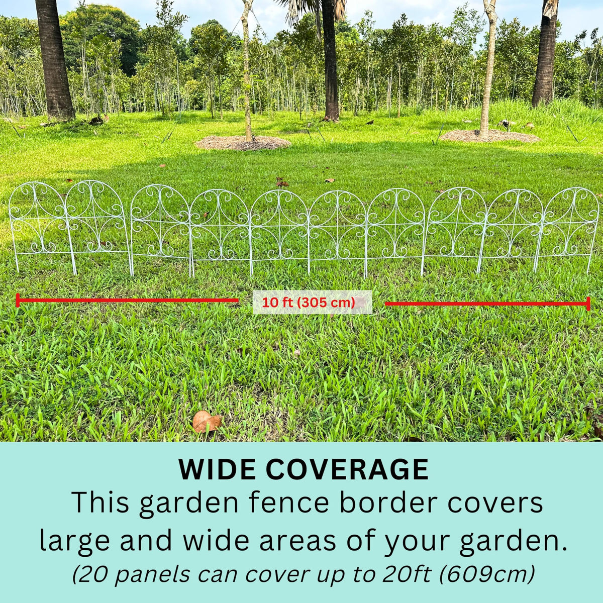 ShopLaLa design patent-pending fence elevates curb appeal in yards.