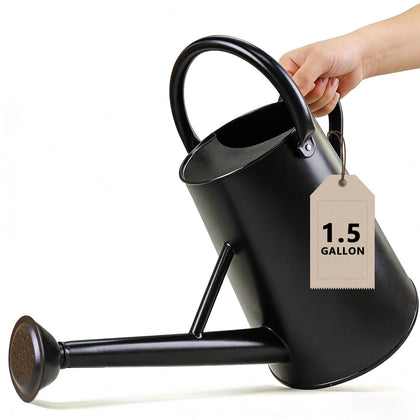 ShopWithGreen Watering Can 1.5-gallon capacity for efficient indoor and outdoor watering.