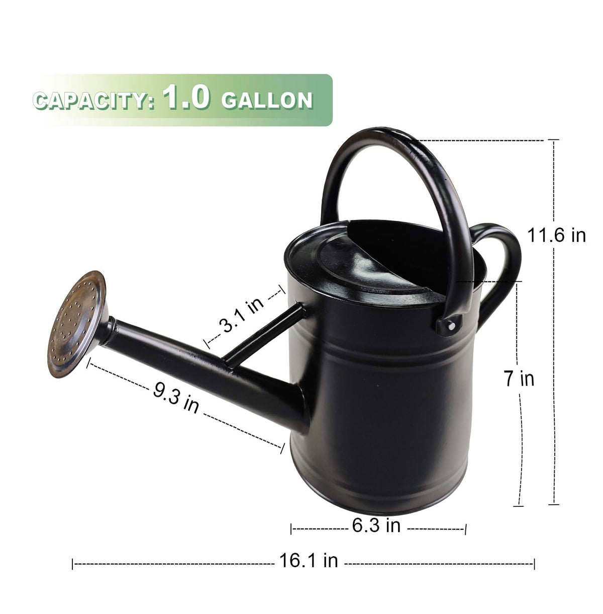 Shopwithgreen watering can with elegant decorative appearance when stored