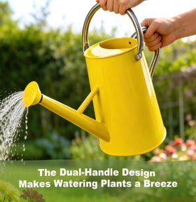 shopwithgreen watering can galvanized steel finish resists rust and looks sleek