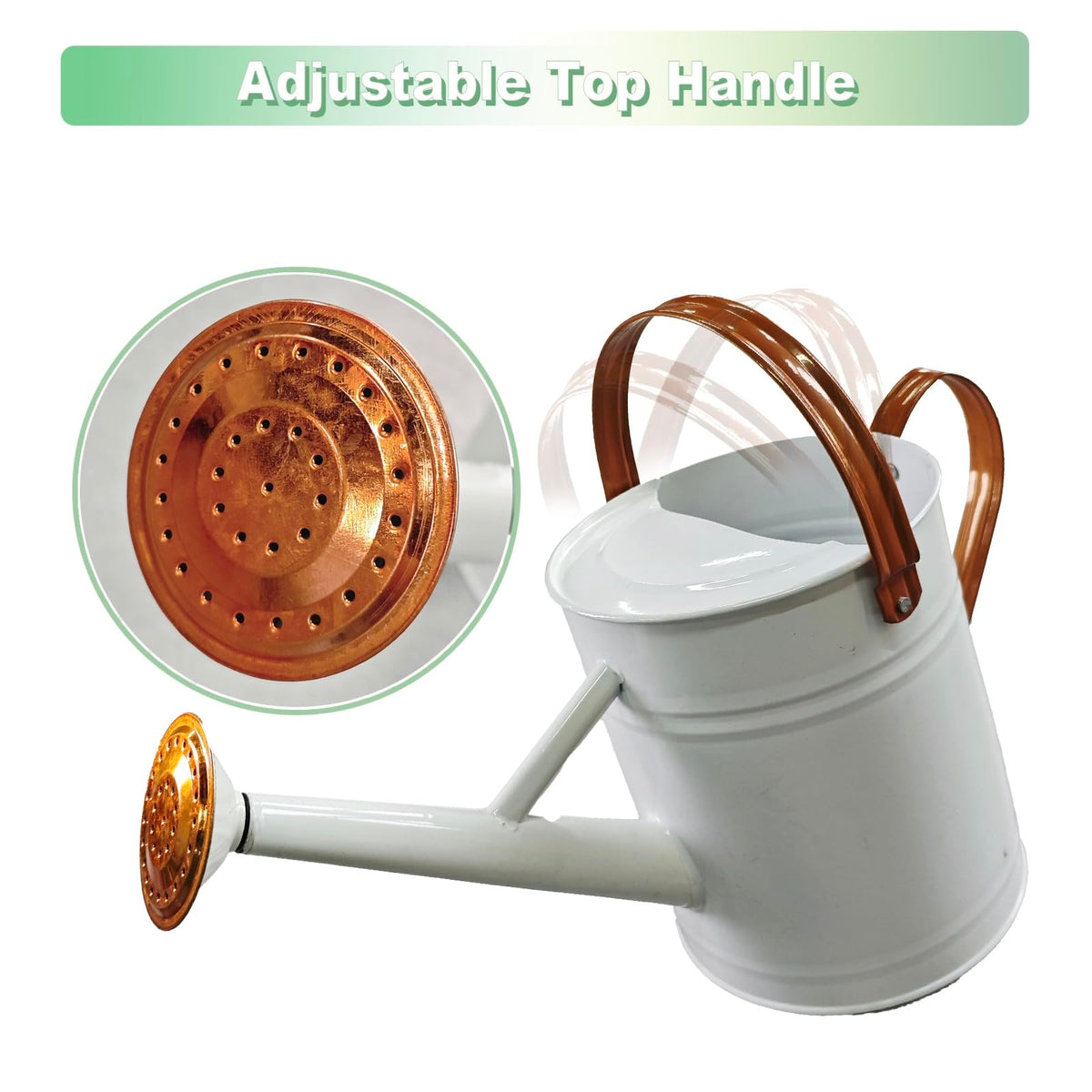 Shopwithgreen adjustable top handle for comfortable pouring angles