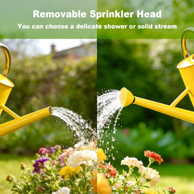 shopwithgreen watering can top handle adjustable for a comfortable angle
