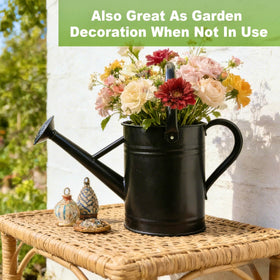 Shopwithgreen dual handle watering can for comfortable grip and balance