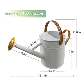 Shopwithgreen white finish adds clean style to home and garden