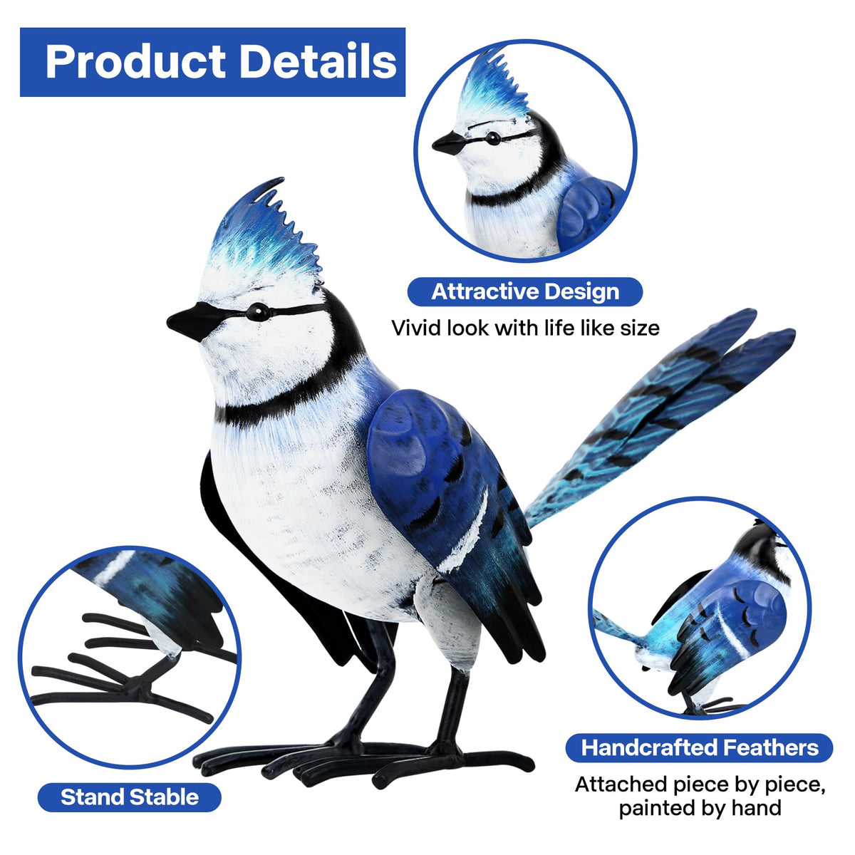Shorayn gift-ready bird statues, perfect for birthdays and holidays.