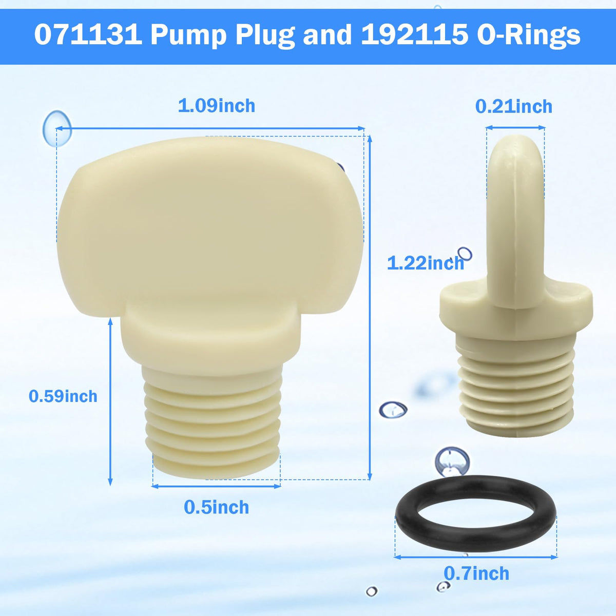Showingo 192115 o-ring pair delivers leak-proof gasket performance.