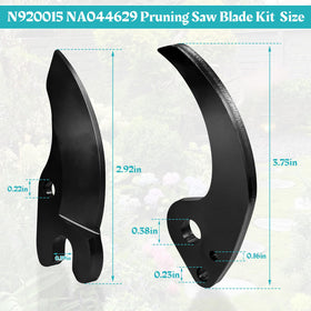 Showingo blade teeth close-up showing durable carbon steel for longevity.