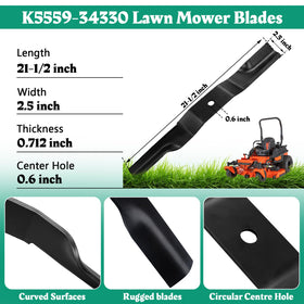 Showingo K5559-34330 blade close-up edge, sharpness for clean cuts