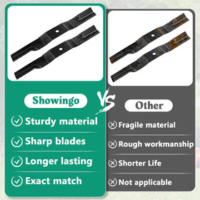 Showingo K5559-34330 durable steel blade, built to withstand mowing tasks