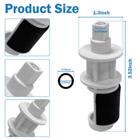 Showingo neck jet valve insert improving spa water routing and comfort