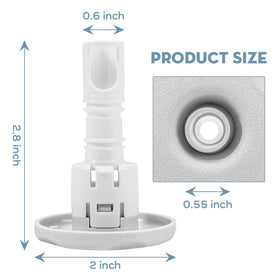 Showingo spa jet in action highlights focused water flow for a comfortable soak.