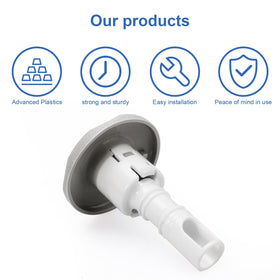 showingo spa jets installed easily with simple snap-lock action