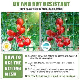 SHPPETONB vegetable trellis is lightweight yet durable for outdoor use.