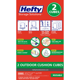 Shrink-Pak Outdoor Cushion Cube 2pk patio-furniture-storage supports versatile use with cushions and pillows