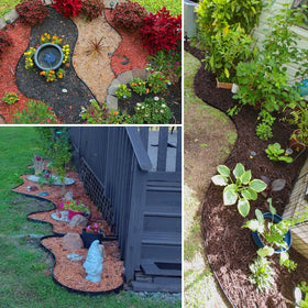 Shsyue border kit improves pathway and bed separation in landscapes