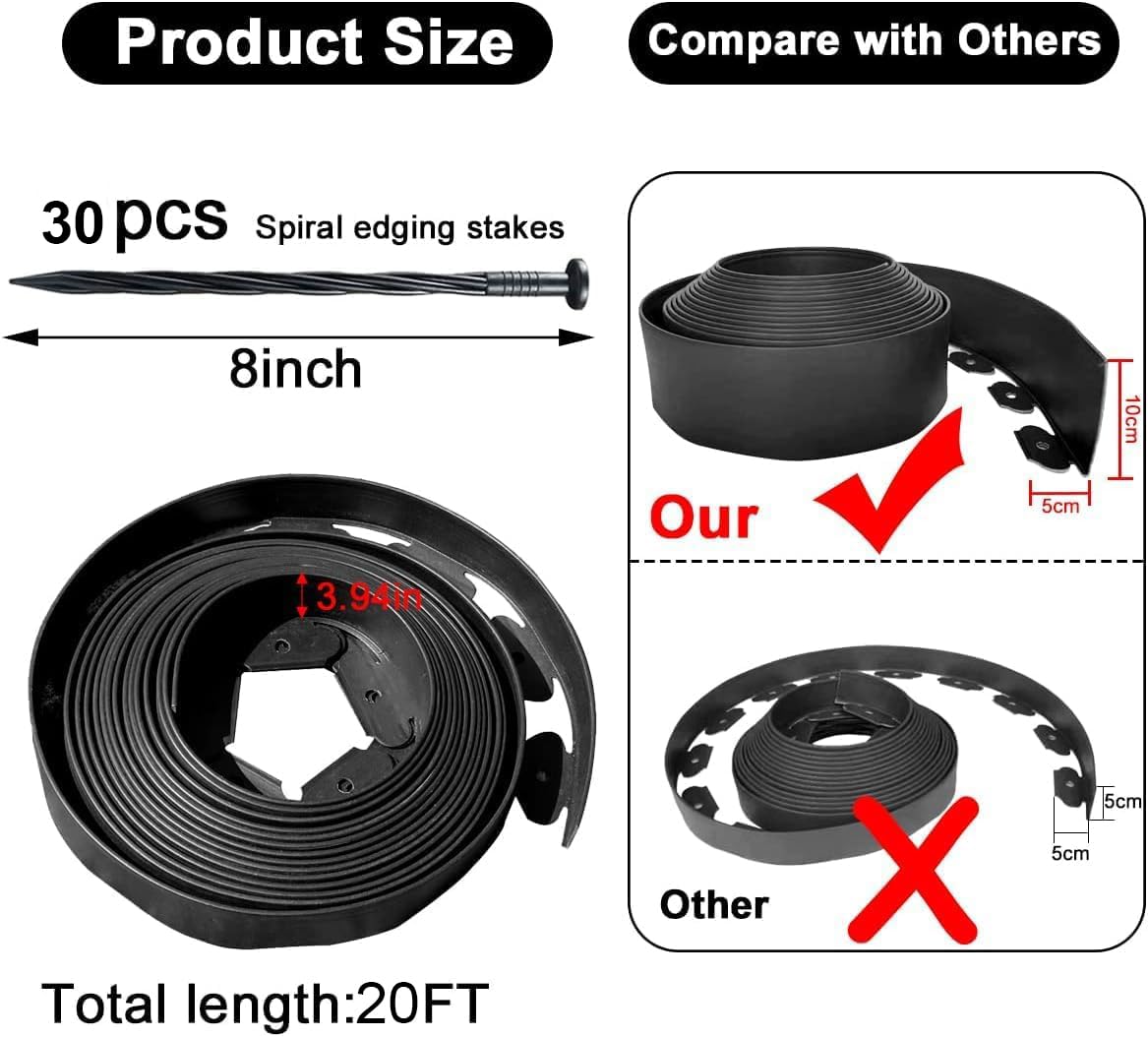 SHSYUE edge close-up on HDPE material, flex and cut to fit.