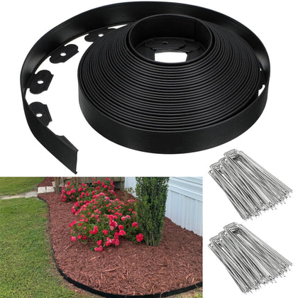 Shsyue landscape edging border defines garden borders with a 49ft length
