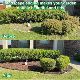 Shsyue lawn border adapts to uneven soil for clean boundaries