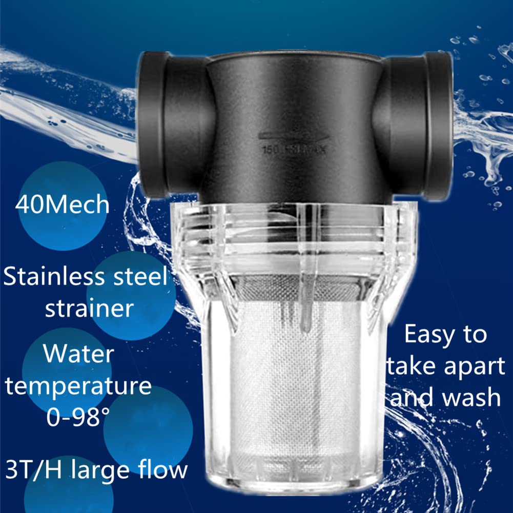 Shuangtong inline filter used with garden hoses to reduce debris