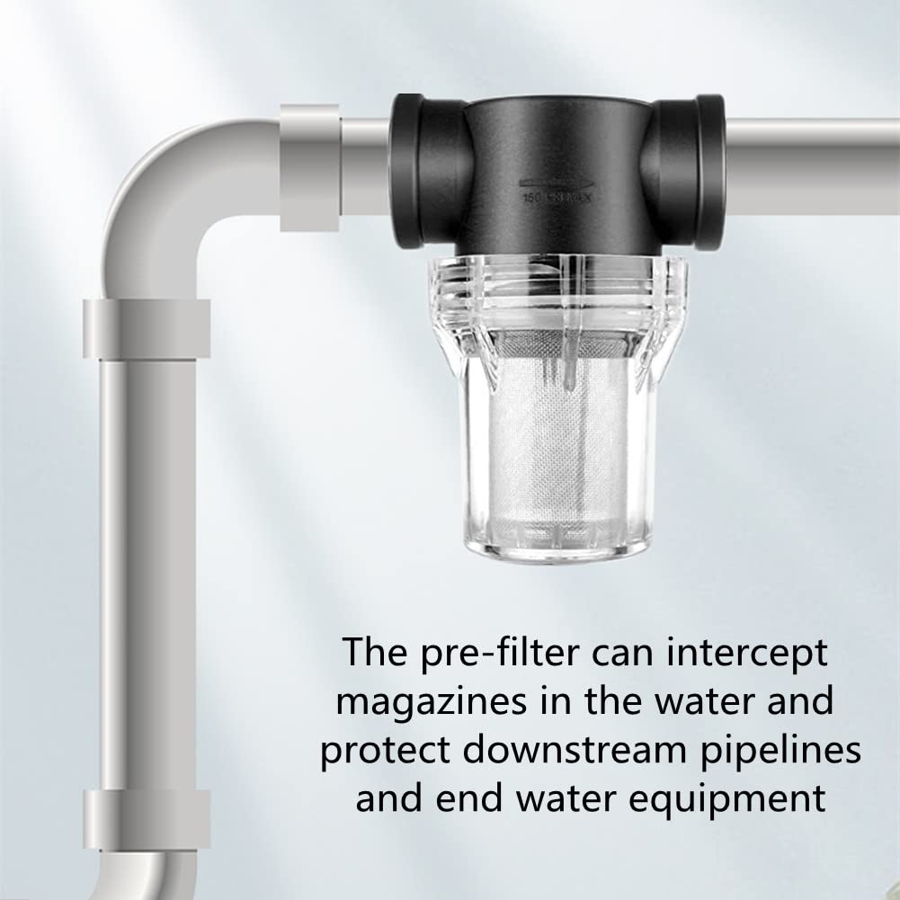 Shuangtong pressure washer filter protects pump components from grit