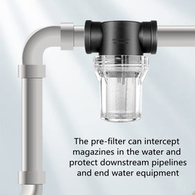 Shuangtong pressure washer filter protects pump components from grit