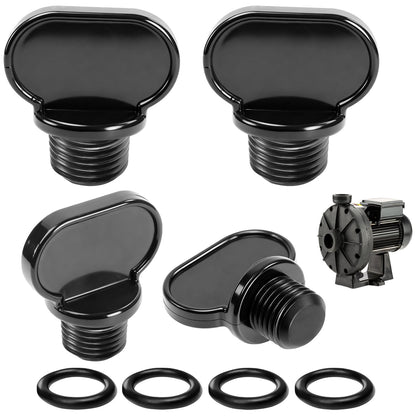 SHUJUKU SPX4000FG drain plug with O-ring seals Hayward pump efficiently