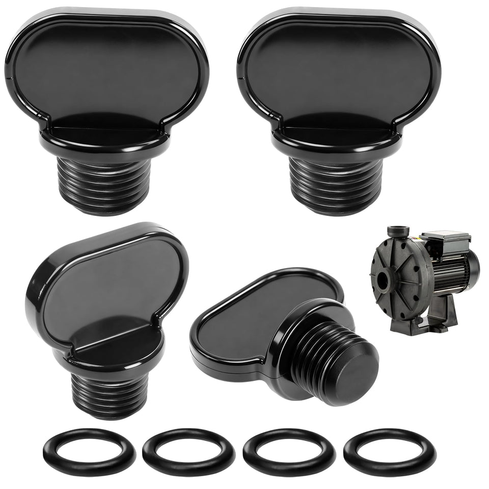 SHUJUKU SPX4000FG drain plug with O-ring seals Hayward pump efficiently