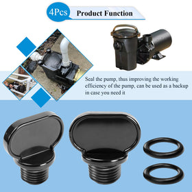 Easy installation for quick SPX4000FG drain plug replacement