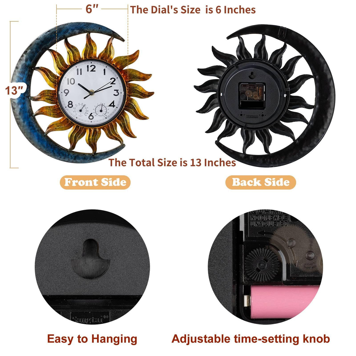 Shumi Sun and Moon humidity display helps monitor indoor climate