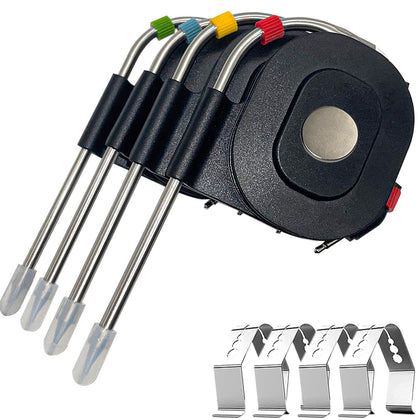 Shunbaixin weber-igrill probe 4-pack for precise multi-meat monitoring