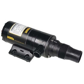 SHURFLO macerator pump motor seal close-up highlights durable seals and end bells