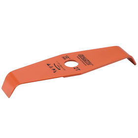 SHUZIYU 10-inch bend blade cutting dense brush with high-speed performance.