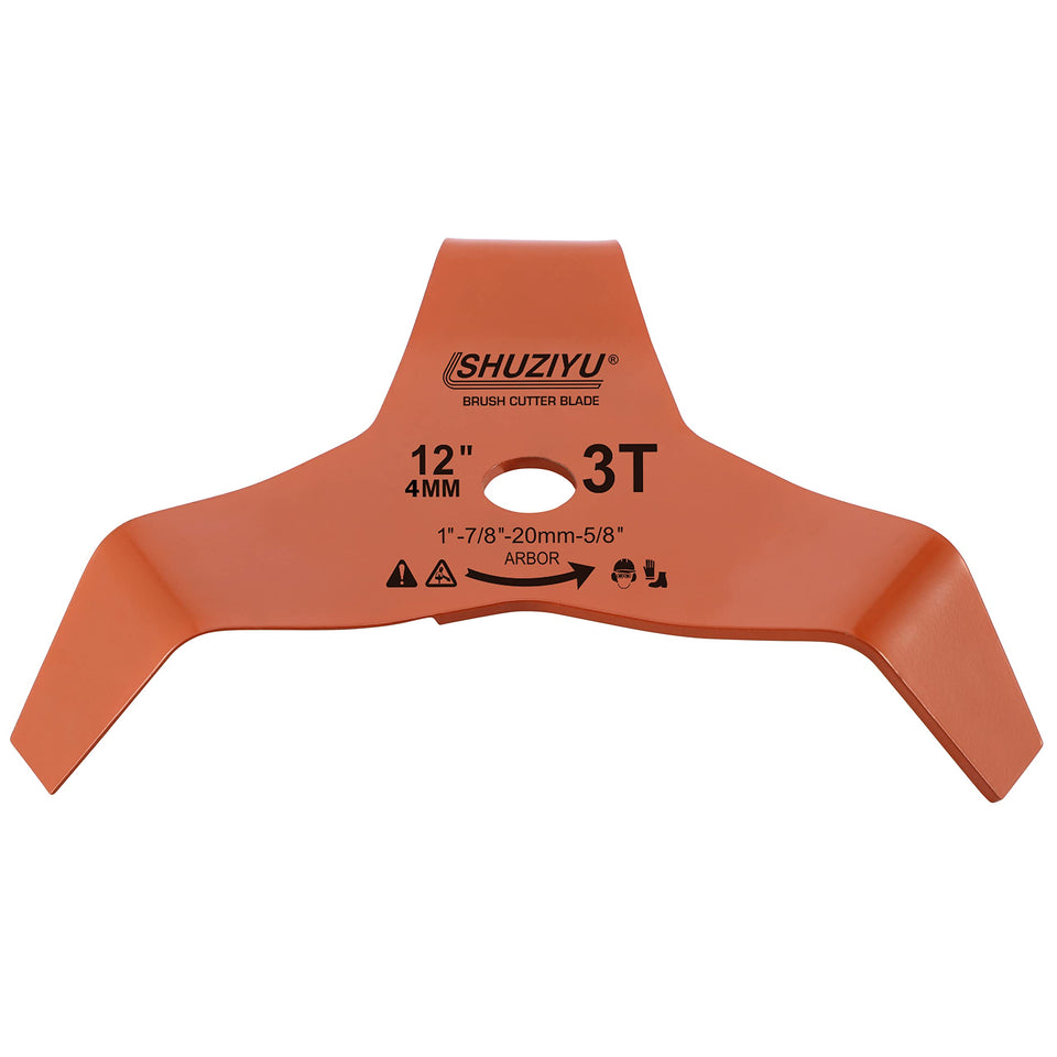 SHUZIYU 12-inch bend blade with 1-inch arbor for universal fit.