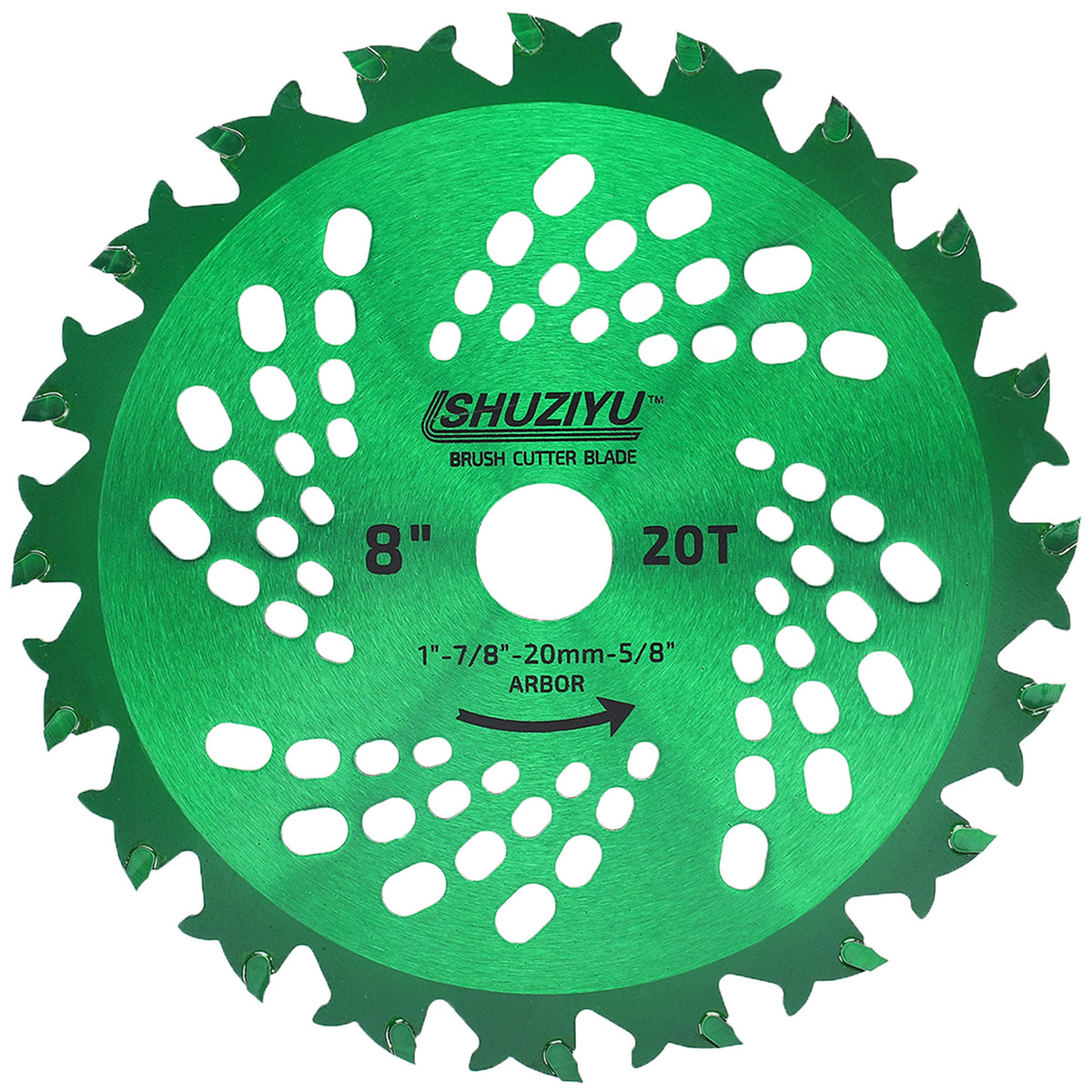 SHUZIYU 8-inch 20T carbide blade for faster, cleaner cuts