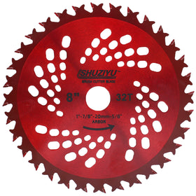 SHUZIYU 8-inch blade with 32 teeth for clean, efficient cuts.