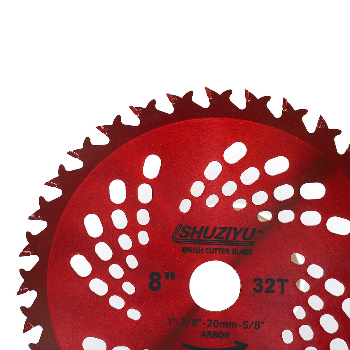 SHUZIYU carbide-tipped blade lasts longer with sharp cuts.