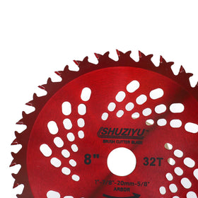 SHUZIYU carbide-tipped blade lasts longer with sharp cuts.