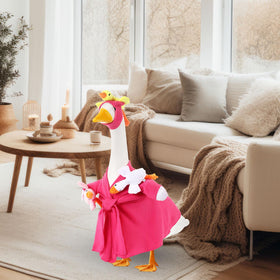 Shyyween 23-inch goose size fits standard lawn geese with style.