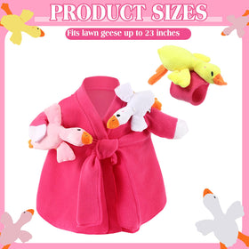 Shyyween baby geese accessories highlight playful trio for garden displays.