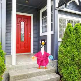 Shyyween 17-inch fit suits common lawn geese for a neat look