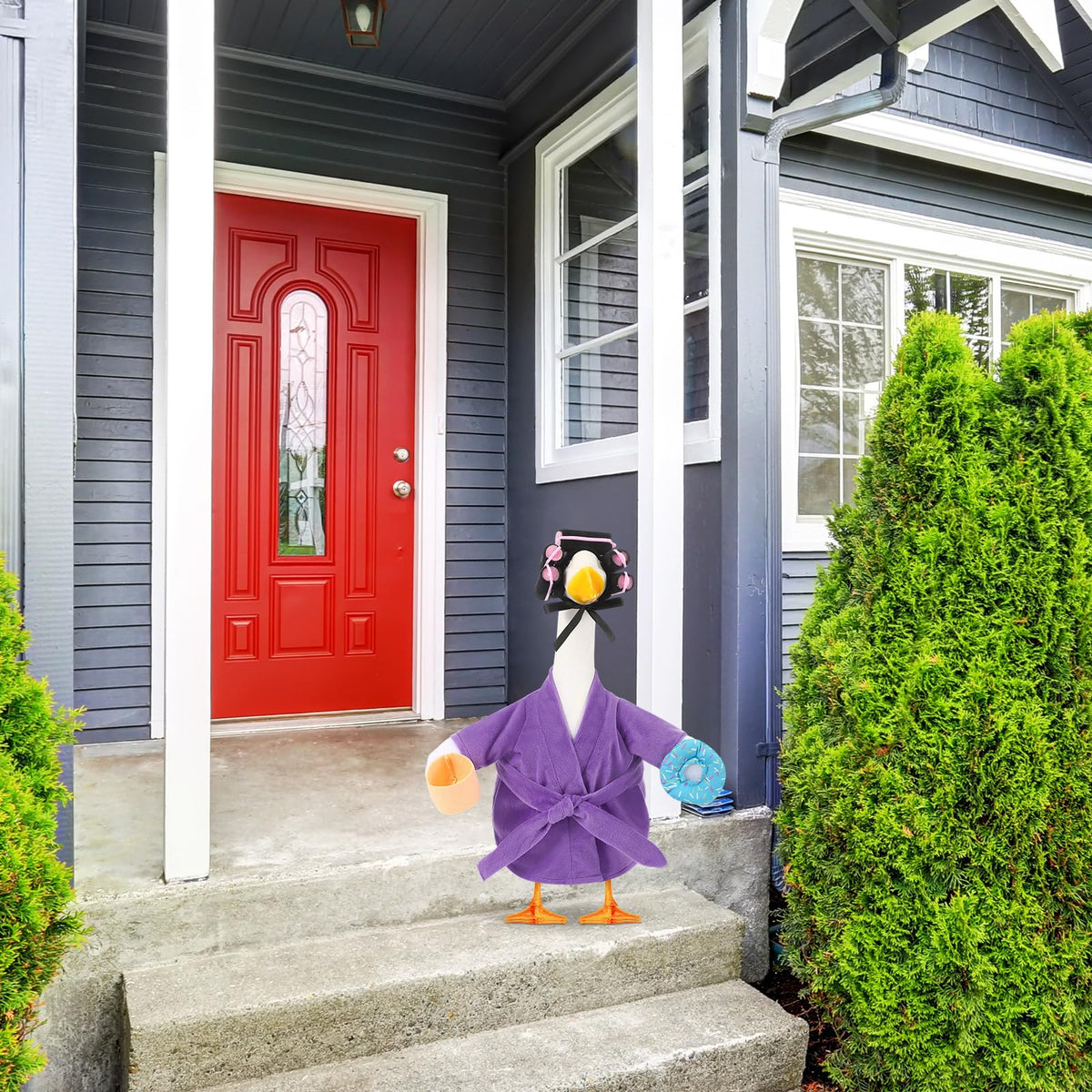 Shyyween Goose Outfit curling headpiece for stylish look