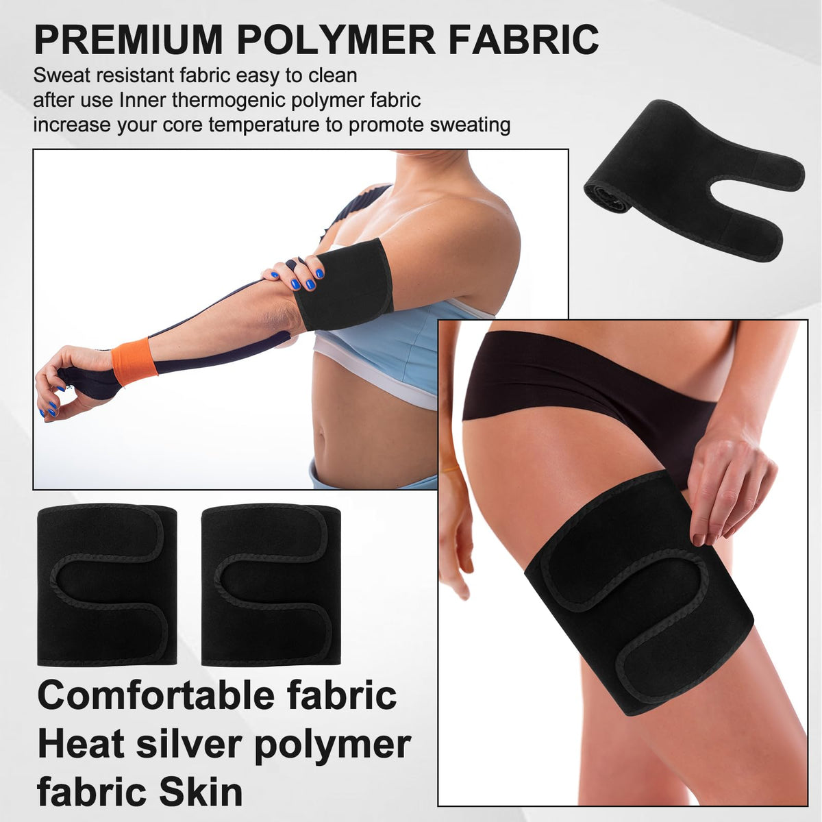 Shyyween slimmer set bundle shown for versatile leg and arm support.