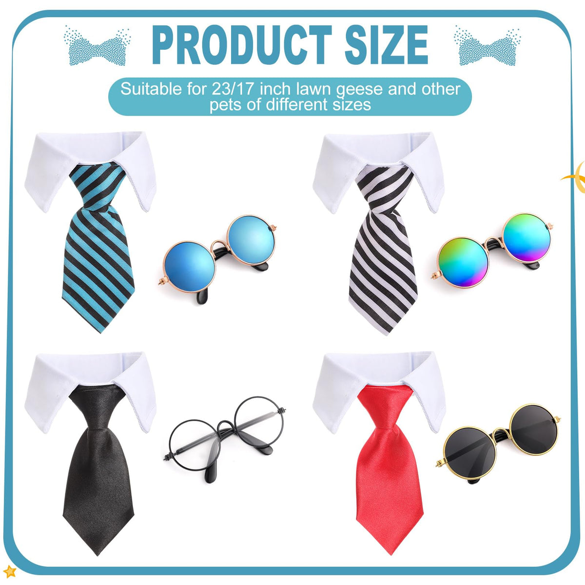 Shyyween ties in red, green, black, white for versatile garden styling.